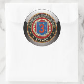 3e MSOB [3D] Ronde Sticker (Tas)