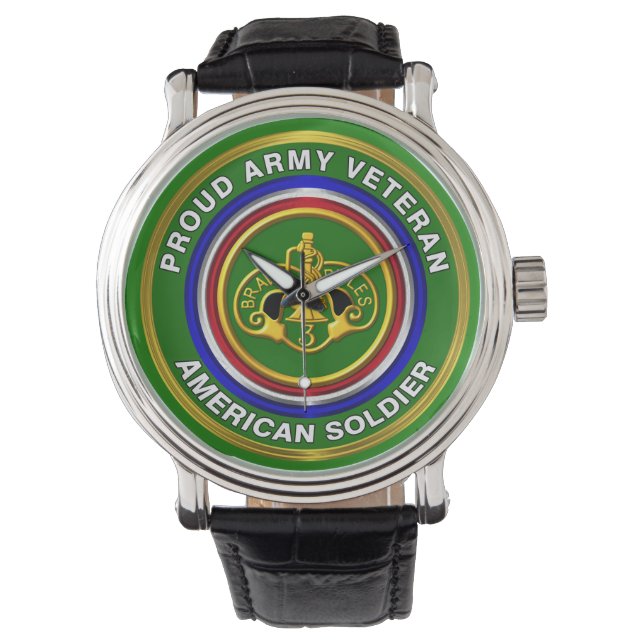 3e pantserregiment veteraan horloge (Voorkant)