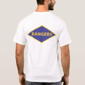 3e Ranger Bn, Tab, + WWII Diamond T-shirts (Achterkant)