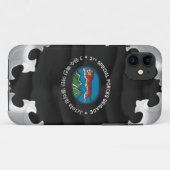 3e SF BDE Patch Special Edition Case-Mate iPhone Case (Achterkant (horizontaal))