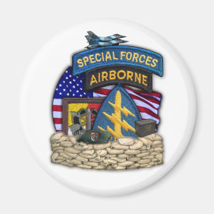 3e Special Forces Groep veteranen Vets Irak magnee Magneet