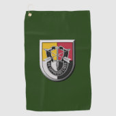 3e speciale exploitatiegroep Airborne Insignia Golfhanddoek (Voorkant)