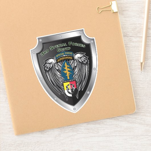 3e speciale-exploitatiegroep — Airborne Sticker (Notitieboek)