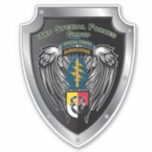 3e speciale-exploitatiegroep — Airborne Sticker (Voorkant)