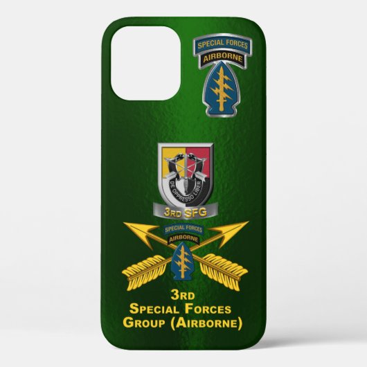 3e speciale exploitatiegroep, Gepersonaliseerd in Case-Mate iPhone Case (Achterkant)