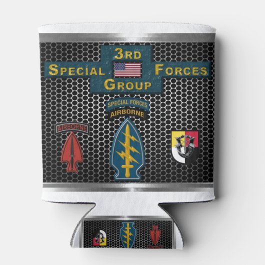 3e speciale operationele groep (SOF) Blikjeskoeler (Achterkant)