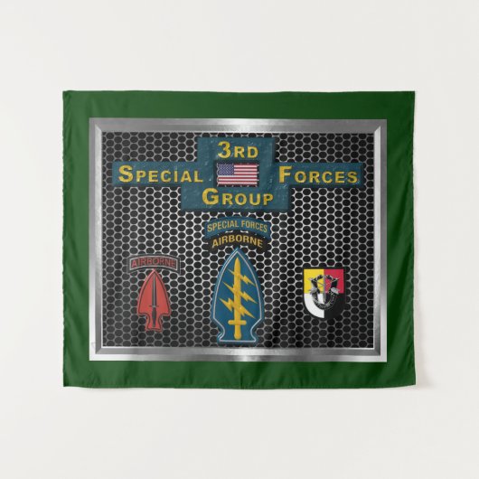 3e speciale operationele groep (SOF) Wandkleed (Voorkant (horizontaal))