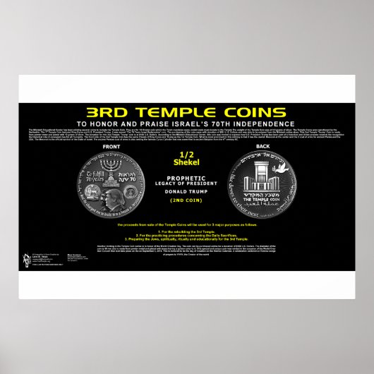 3e Tempel Munt-2 Poster (Voorkant)