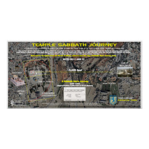 3e Tempel - Sabbat Reis Afstand Perfect Poster
