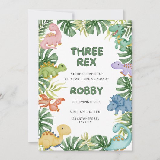 3e uitnodiging (Voorkant)