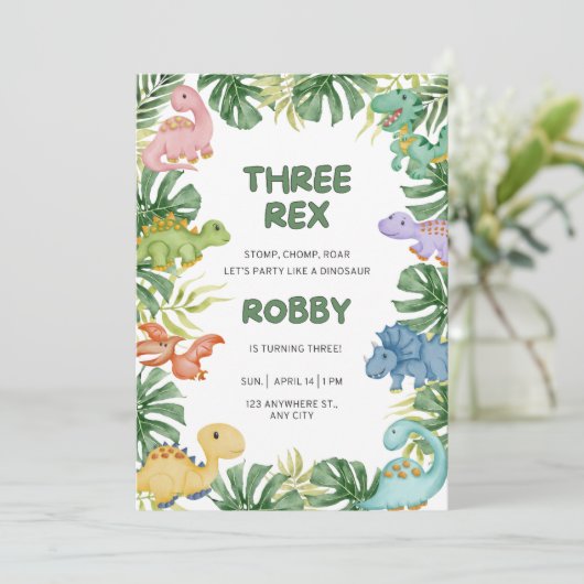 3e uitnodiging (Staand voorkant)