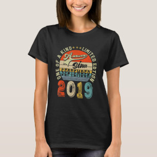 3e verjaardag 3 jaar oud Geweldige sinds september T-shirt