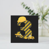 3e verjaardag 3e gradiënt van de Excavator van de  Kaart (Staand voorkant)