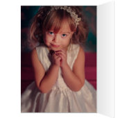 3e verjaardag bloem aangepast paars roze (Binnen (Links))