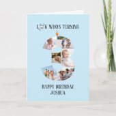 3e verjaardag fotokaart kaart (Voorkant)