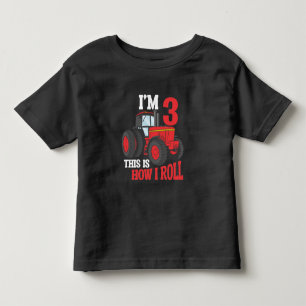 3e verjaardag Kind van trekkerliefhebber 3 jaar ou Kinder Shirts