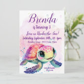 3e verjaardag, onder het Zee Kaart (Staand voorkant)