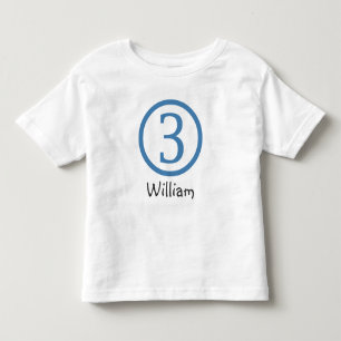 3e Verjaardag T-Shirt Boy