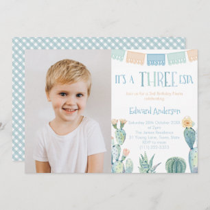 3e verjaardag van de Fiesta van de Partij van drie Kaart