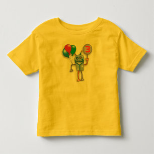 3e verjaardag van het Shirt van de grote robot Tod