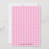 3ème invitation de filles de libellule de point de (Dos)