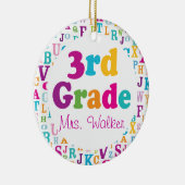 3ème Ornement de maître d'école personnalisé par (Droite)