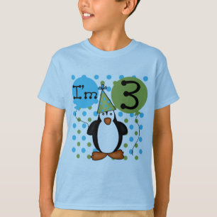 3ème Pingouin T-shirts et cadeaux d'anniversaire