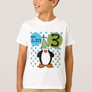 3ème Pingouin T-shirts et cadeaux d'anniversaire