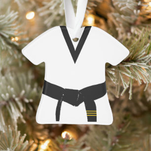 3ème uniforme de ceinture noire de degré d'arts