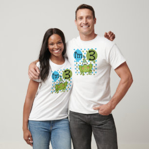 3èmes T-shirts et cadeaux d'anniversaire de