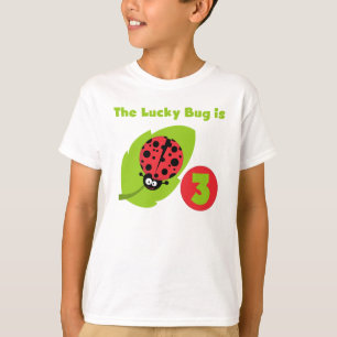 3èmes T-shirts et cadeaux d'anniversaire d'insecte