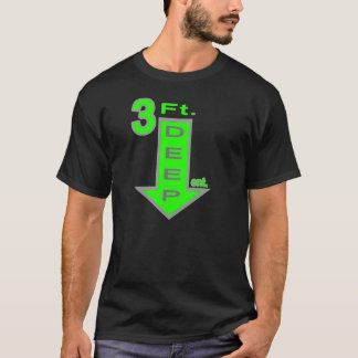 3ft diep entertainment neon groene T T-shirt