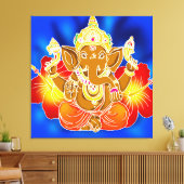 3FT x 3FT GANESH WALL GRAPHIC Batik Canvas Afdrukk (Insitu (Woonkamer))