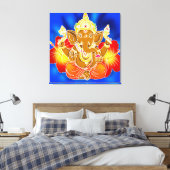 3FT x 3FT GANESH WALL GRAPHIC Batik Canvas Afdrukk Afdruk (Insitu (Slaapkamer))
