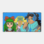 3girls cool design of mouse pad desk mats (Recto)