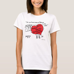 3h12 de Colossians, le T-shirt des femmes rouges