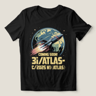 3I/Atlas C/2025 N1 Alien Komeet Aankomst 2025 Aank Tri-Blend Shirt