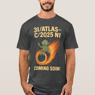 3IAtlas 2025 C2025 N1 Alien Komeet Aankomst T-shir T-shirt