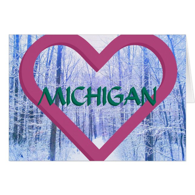 3MICHIGAN HEART WINTER-BOSSEN (Voorkant Horizontaal)