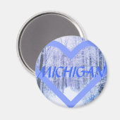 3MICHIGAN HIVER PERIHEART MAGNET (Recto/Verso)