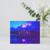 3Nouvelle carte postale Feu de chaleur VITAL (Debout devant)