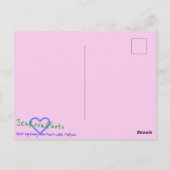 3Nouvelle carte postale Feu de chaleur VITAL (Dos)