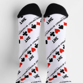 3NT Mijn favoriete contract Vier Kaart Suits Bridg Sokken (Top)