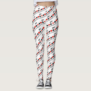 3NT Mijn favoriete contract Vier kaartSuits Bridge Leggings