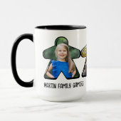 3P Aangepaste Foto Meeple Board Game Group Mok (Links)