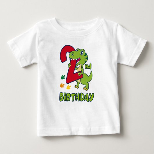 3rd birthday dinosaur  (Voorkant)