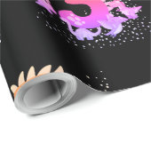 3rd Birthday. Dinosaur Design. My third birthday. Cadeaupapier (Rol Hoek)