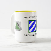 3RD BN 69E ARMOR 3RD INFANTRY DIVISION TWEEKLEURIGE KOFFIEMOK (Voorkant links)