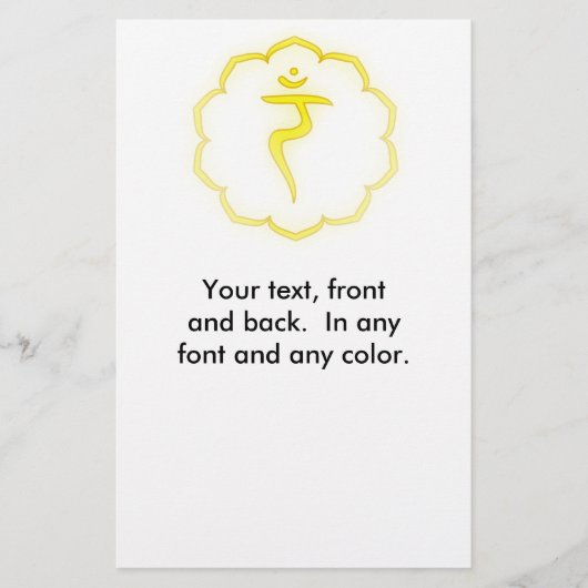 3rd Chakra - Flyer (Voorkant)