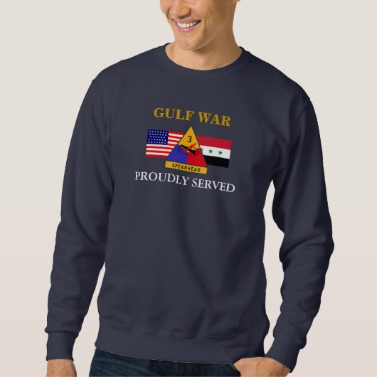 3RD GARMORED DIVISION GULF WAR SWEATSHIRT (Voorkant)